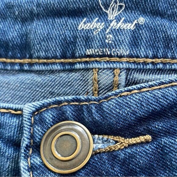 Women's Baby Phat Denim Shorts Size S/P - Picture 3 of 9
